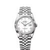 Rolex Date just 36 white dial