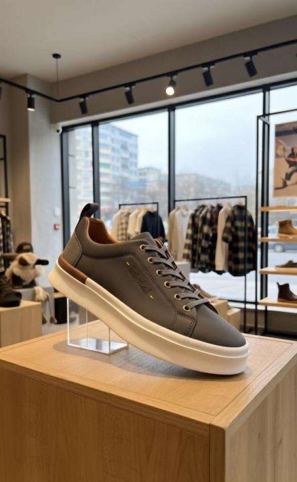 TIMBERLAND GREY WHITE SNEAKER 2025