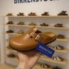 Birkenstock Boston Leather Tan