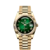 ROLEX DAY DATE GOLD GREEN DAIL